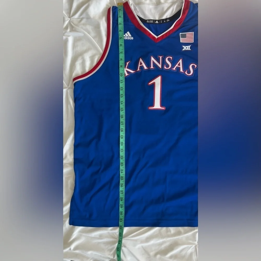 Kansas Jayhawks Adidas Team Basketball Jersey